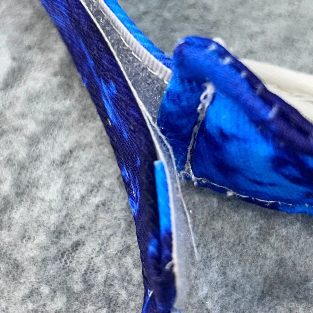 Rainbow Shark Mens Blue Alvin's Island Visor Destin Florida Tie Dye OSFA